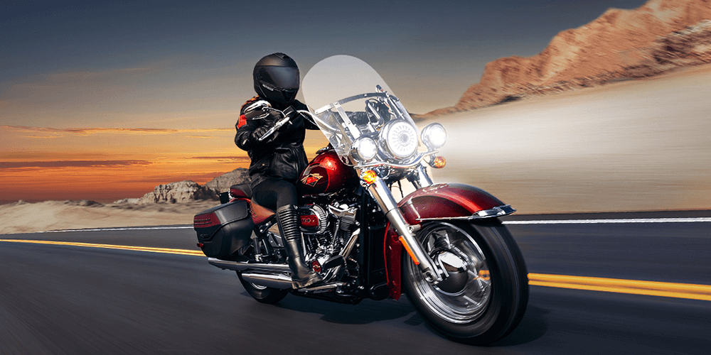 J1 7” Motorcycle LED Headlight with 4.5” Fog Lights Kit - A Game Changer In Lighting