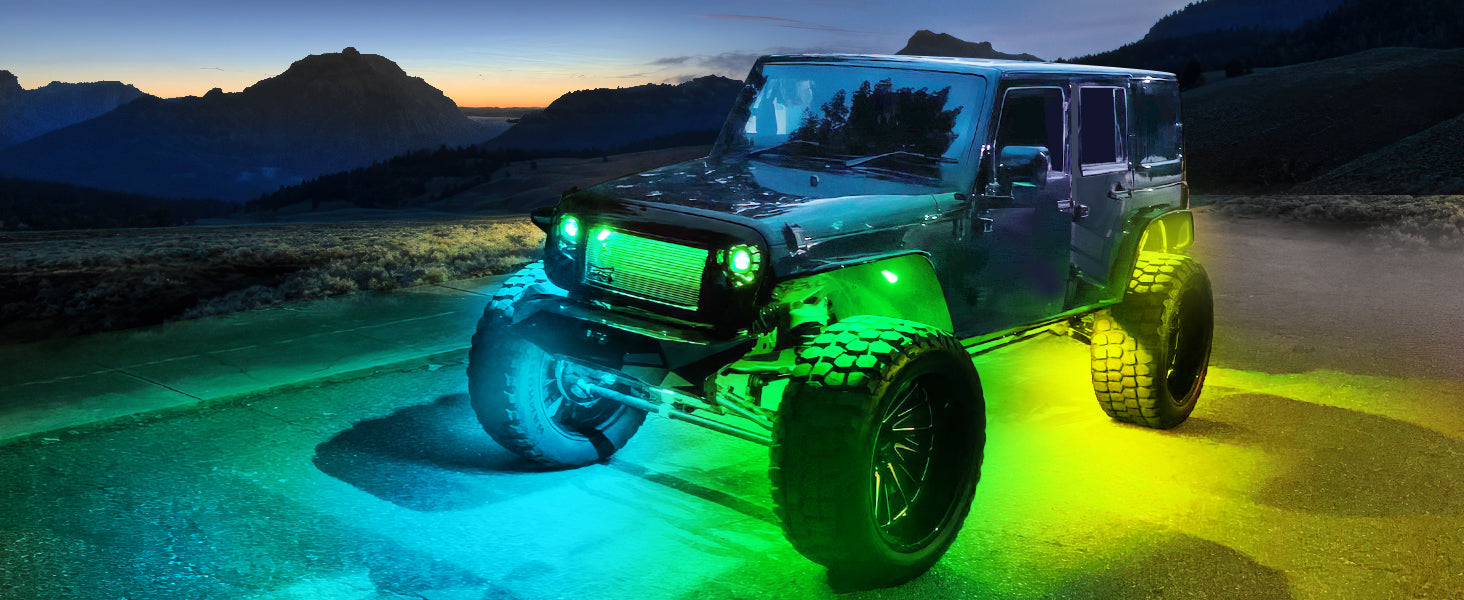 Compare & Choose Your MICTUNING RGB+IC Rock Lights – C2 Max, Q1 Max, and Q2 Max