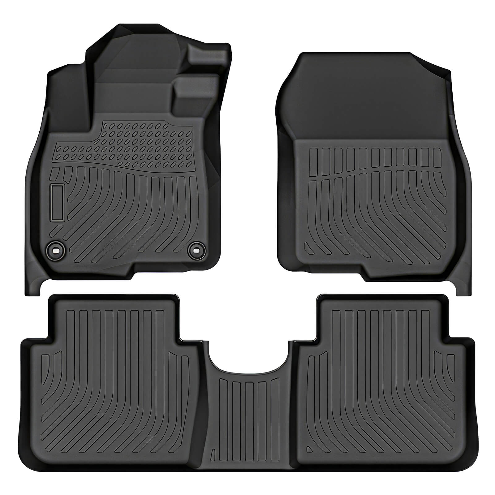 Honda CR-V G5 2017-2022 Floor Mats, 1st & 2nd Row Liner Set Custom Fit