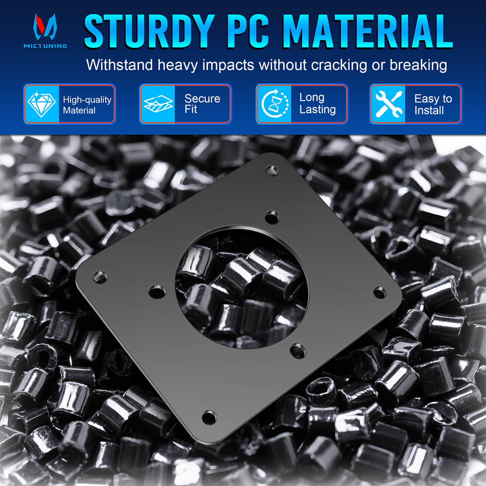 Golf Cart Charging Port Adapter 3 Holes/4 Holes, Compatible with EZGO TXT EZ-GO Golf Cart, 110V AC 36V Adapter Plate for Lithium Battery Conversion and On Board Charging