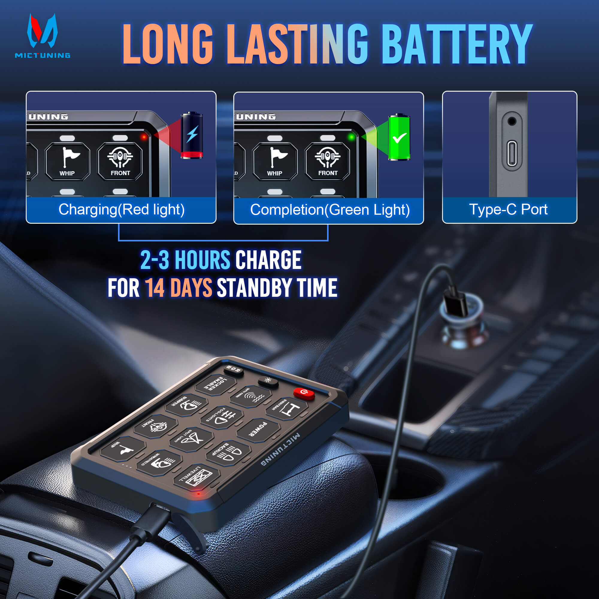 Q1 Max RGB+IC Rock Lights 8-24 Pods Bundle with P1s-AC Wireless 8/12 Gang RGB Switch Panel Removable Panel