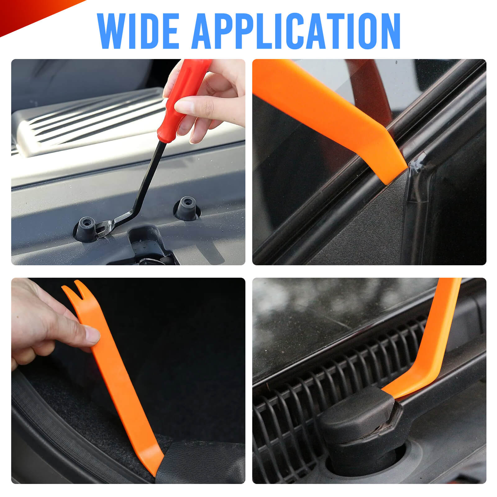 680pcs Car Mount Clips Auto Fasteners Removal Tool Kit, 22 Popular Size Bumper, Universal Mudguard Rivets Retainers Cable Ties