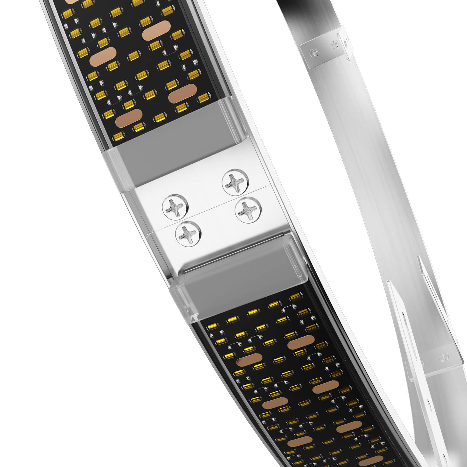 15.5"/17" 5-Row Pure White Wheel Lights, Ultra-Bright Wheel Ring Lights for for Truck SUV Car Offroad, IP68 Waterproof