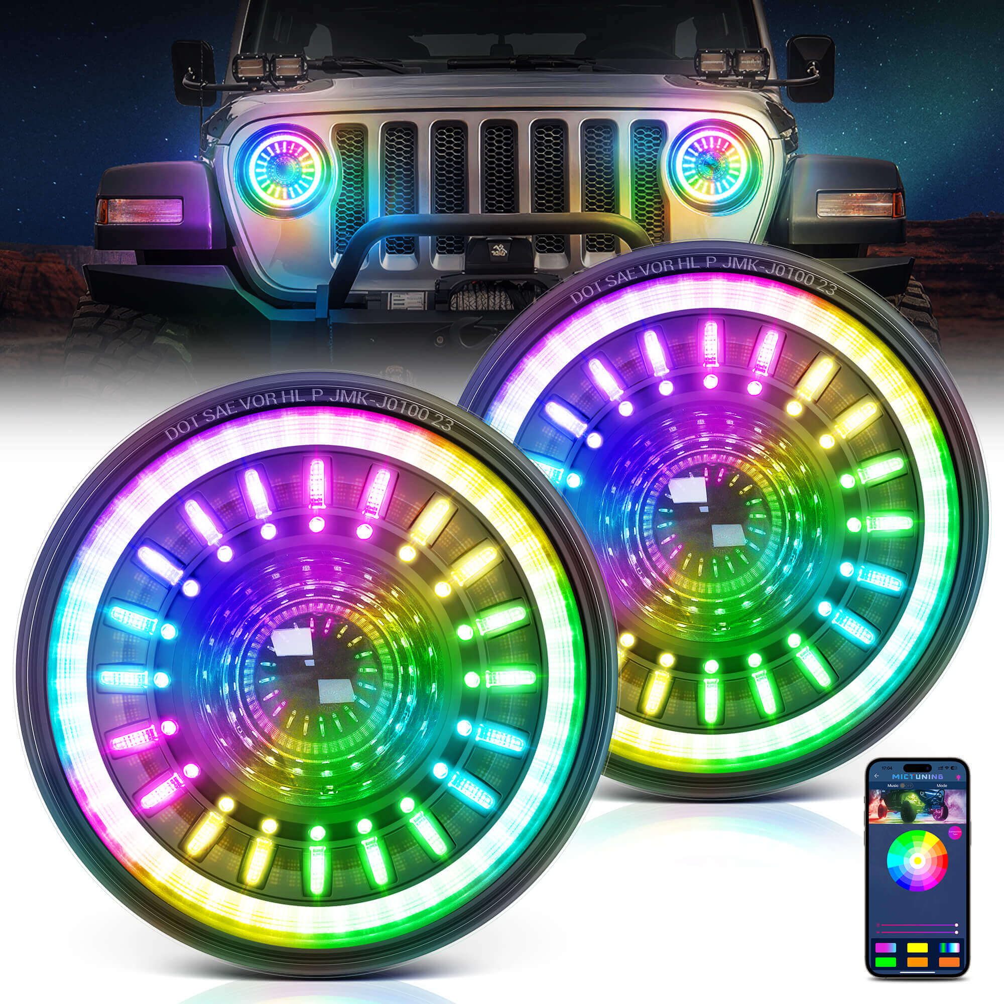 Buy HWSTAR 2022 180W 1000% Bright H6054 5x7 7x6 Led Headlights Compatible With Jeep Cherokee XJ Wrangler Yj Ford Chevy Gmc Toyota Nissan Dodge Etc Buy HWSTAR 2022 180W 1000% Bright H6054 5x7 7x6 Led Headlights Compatible With Jeep Cherokee XJ Wrangler Yj Ford Chevy Gmc Toyota Nissan Dodge Etc