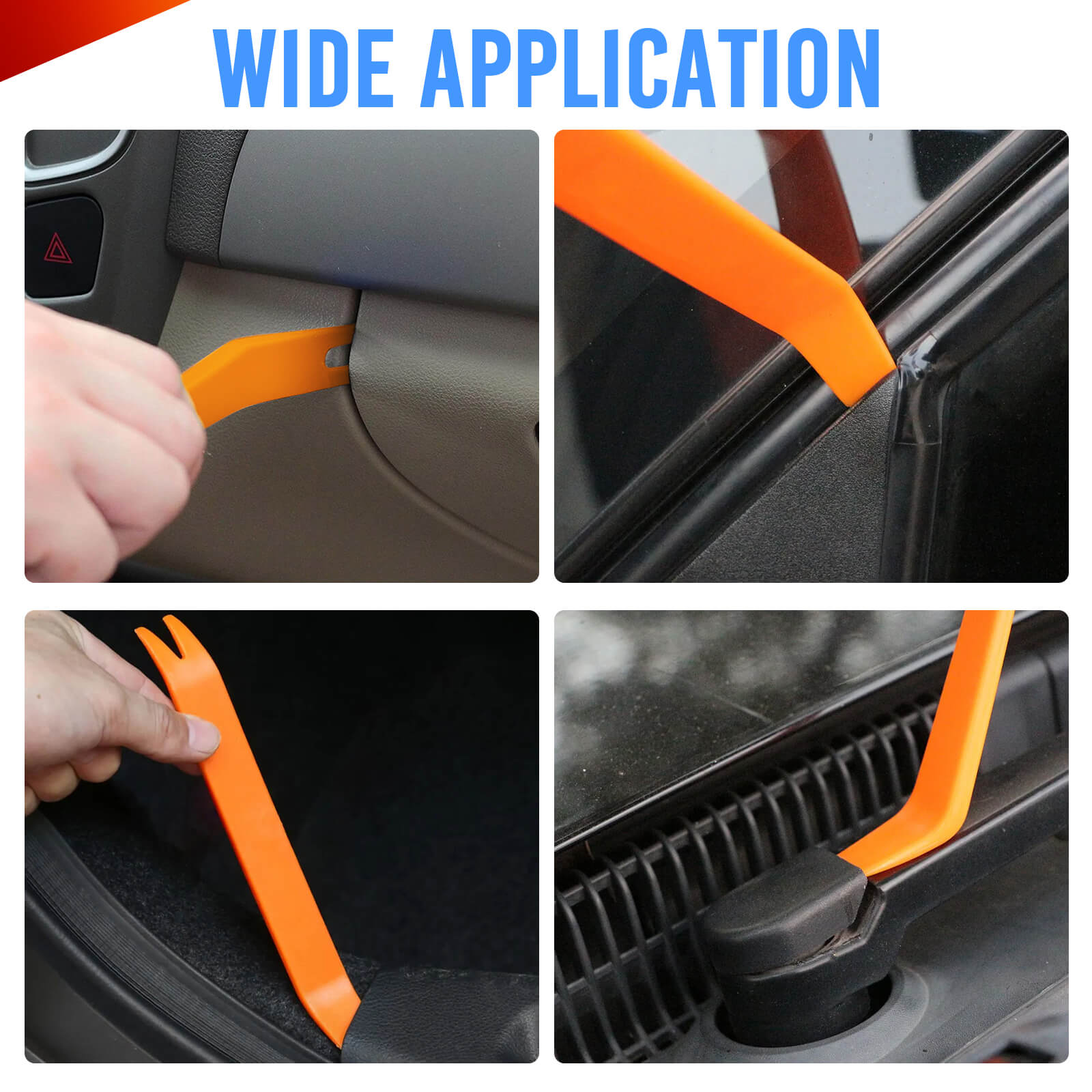 1295pcs Car Mount Clips Auto Fasteners Removal Tool Kit, 37 Popular Size Bumper, Universal Mudguard Rivets Retainers Cable Ties