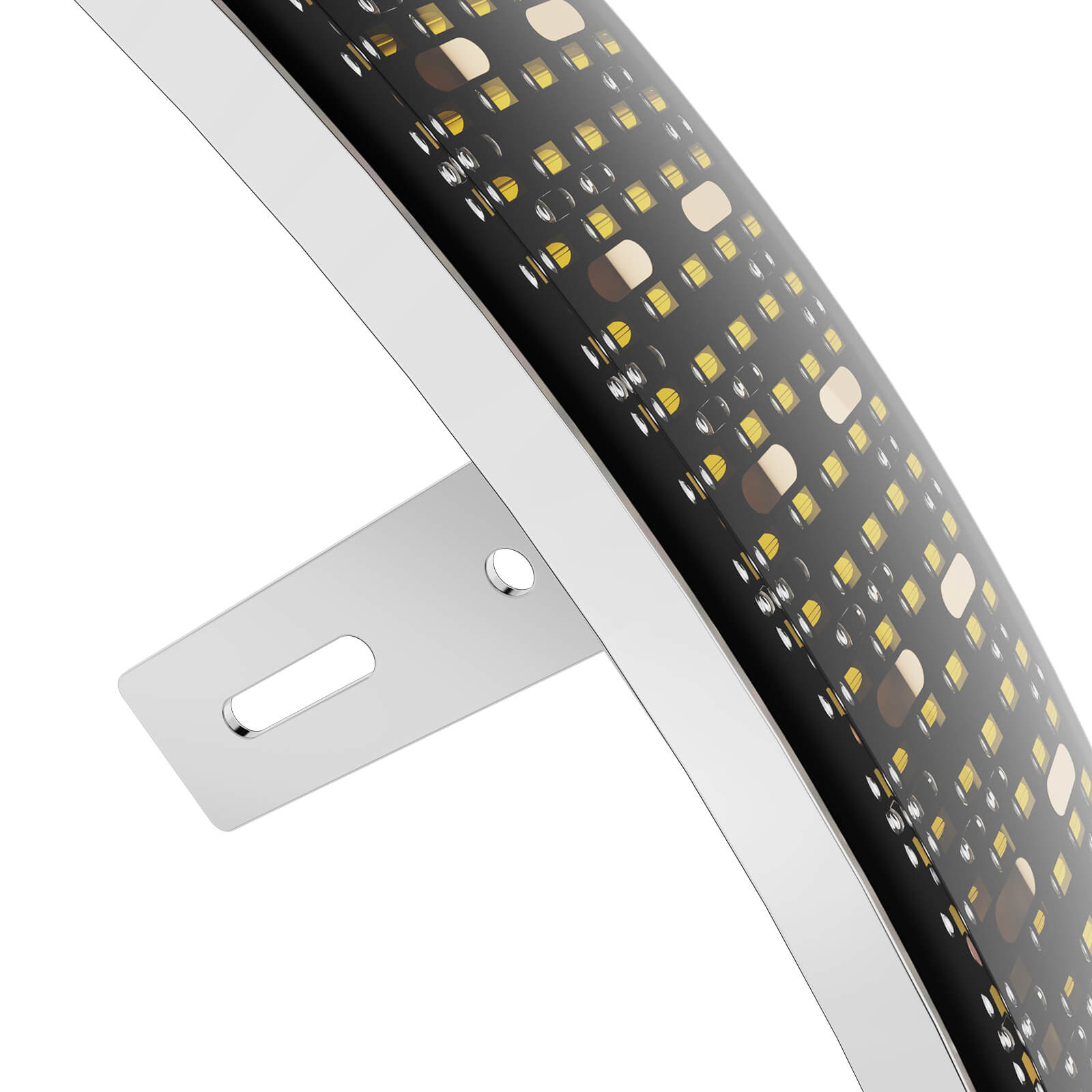 15.5"/17" 5-Row Pure White Wheel Lights, Ultra-Bright Wheel Ring Lights for for Truck SUV Car Offroad, IP68 Waterproof