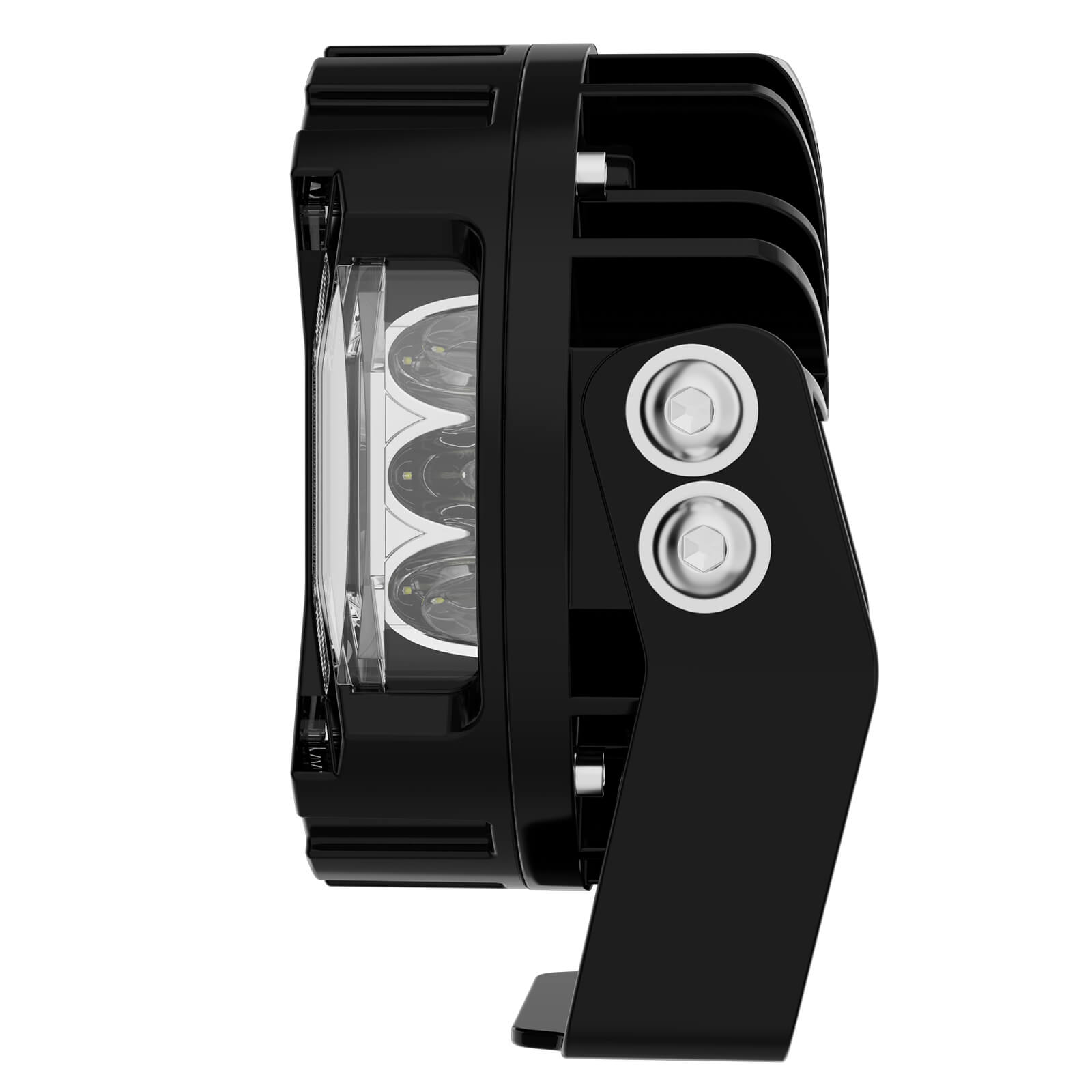5 Inch 180W LED White Light Pods - White DRL & Amber Turn Signal, Offroad Driving Side Shooter, Fog Spot Flood Auxiliary Ditch Lamps w/ Covers, Pair