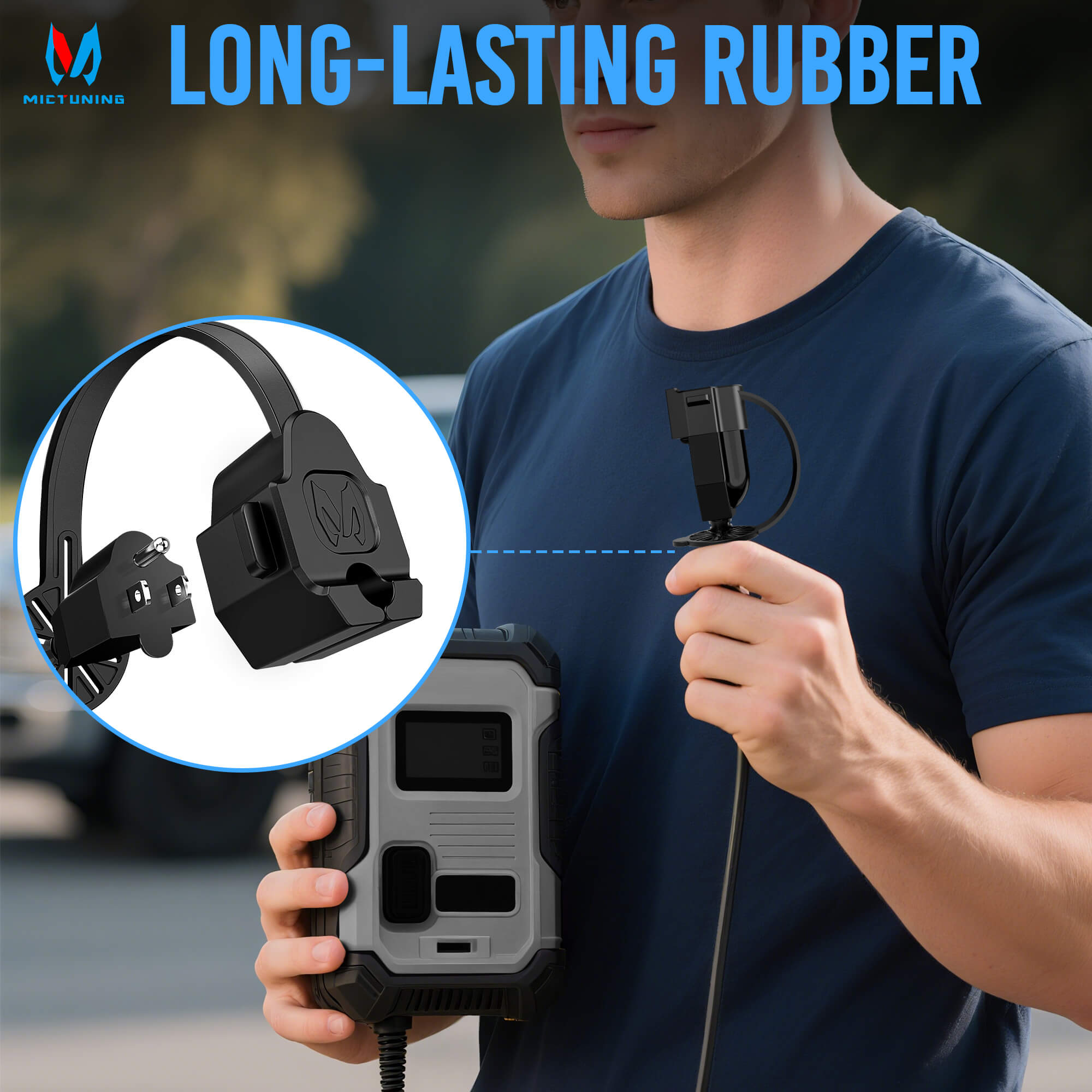 Prong Protector Outdoor Plug Cover for 3-Prong 120V Outdoor Extension Cord Shield Cap End for Heater Block Trickle Charger Power Cable