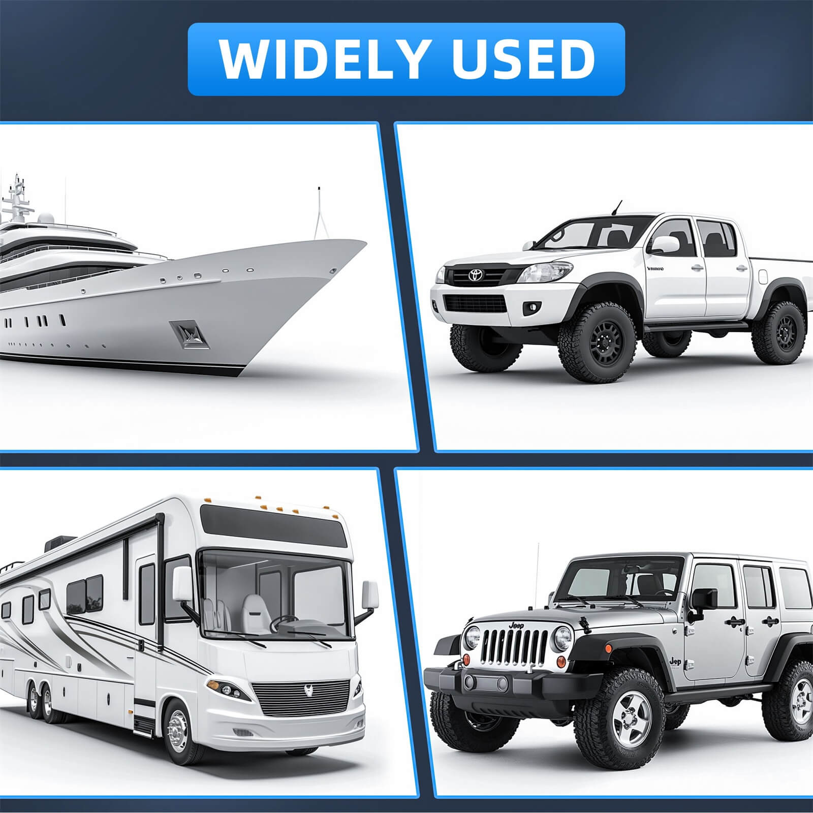 12V 140 AMP Dual Battery Isolator Voltage Sensitive Relay with Digital Voltmeter Smart VSR Manual/Automatic Charger Disconnect Lead-Acid Battery