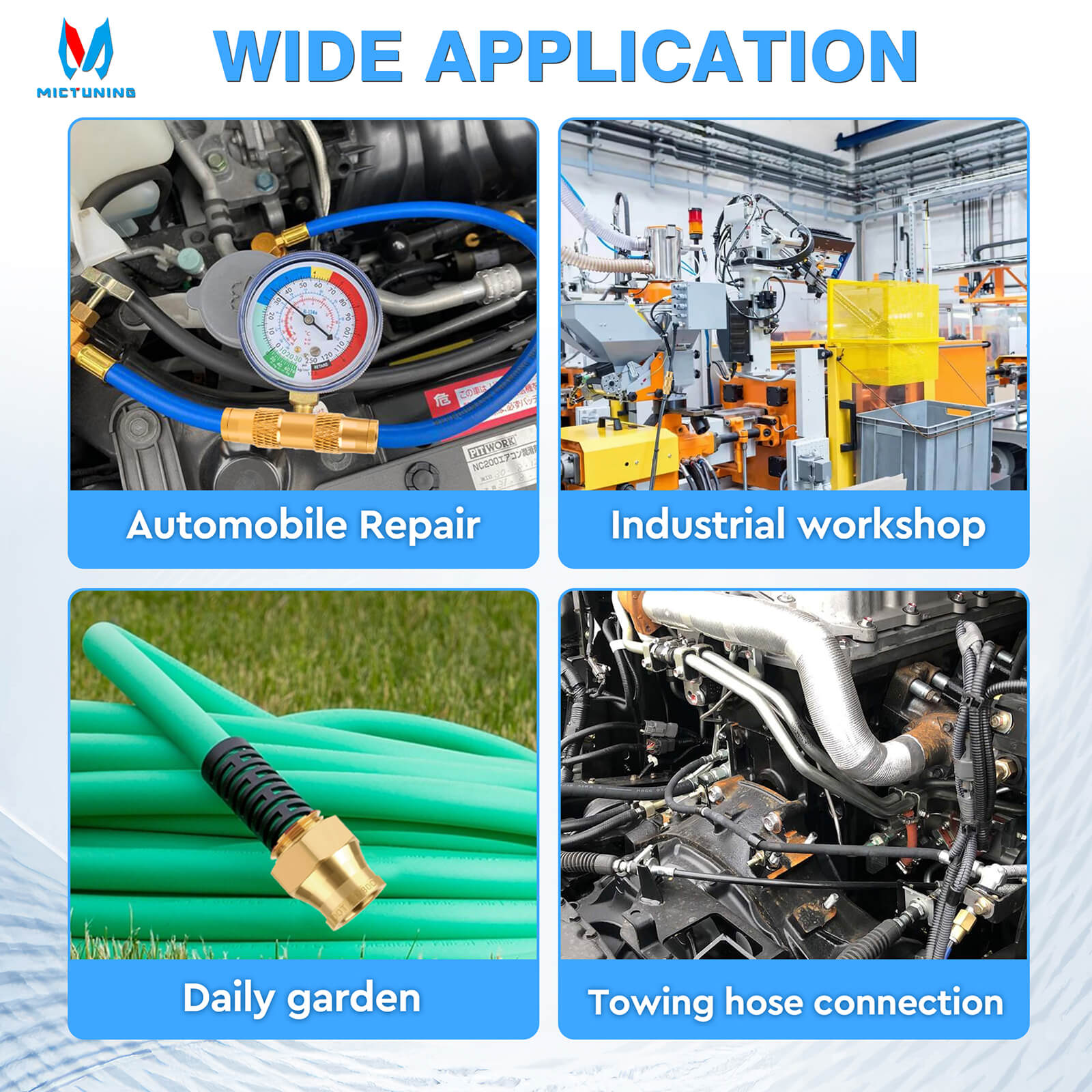 76 PCS Brass DOT Air Brake Line Fittings Assortment Kit, Quick Connect & NPT Thread Tube Air Hose Fittings Repair Kit, Fittings for Truck or Industrial Air System