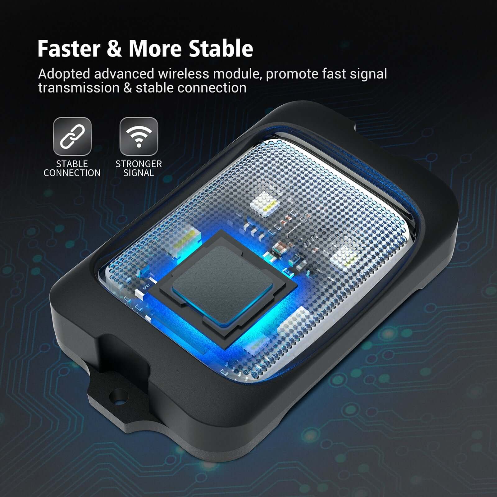 C3 Extensible RGBW LED Rock Lights 8-16 Pods Bundle with P8-Ultra 6/8 Gang Switch Panel, Larger & Tactile Switches