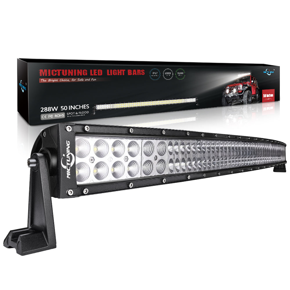 Curved LED Work Light Bar Combo Off Road Driving Fog Light (22 inch, 42 inch)