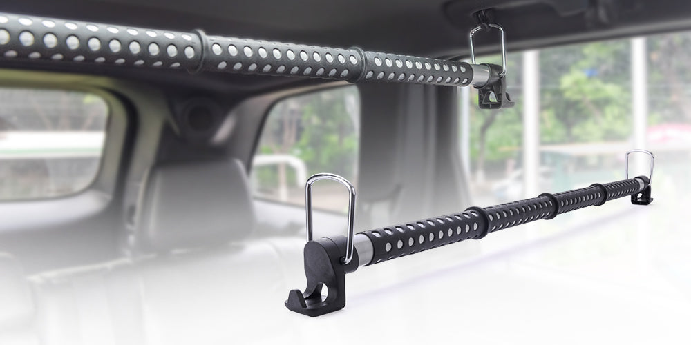 MICTUNING Car Clothes Hanger Bar for Hanging Your Clothes In a Vehicle