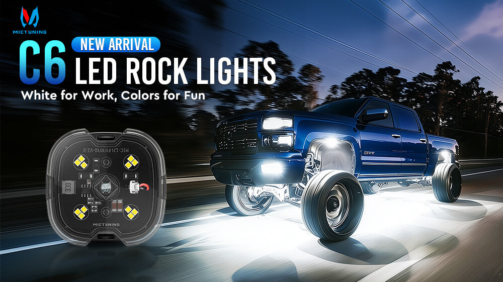 MICTUNING C6 LED Rock Lights - Your Ultimate Off-Road Lighting Solution