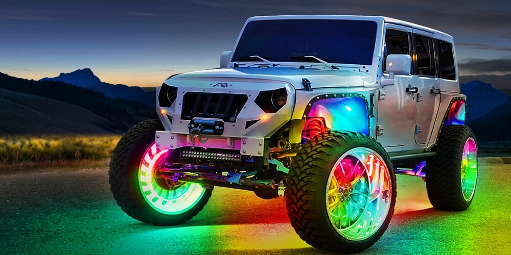 Ready to Turn Heads? Transform Your Vehicle with MICTUNING V1 RGB Dynamic Wheel Ring Lights