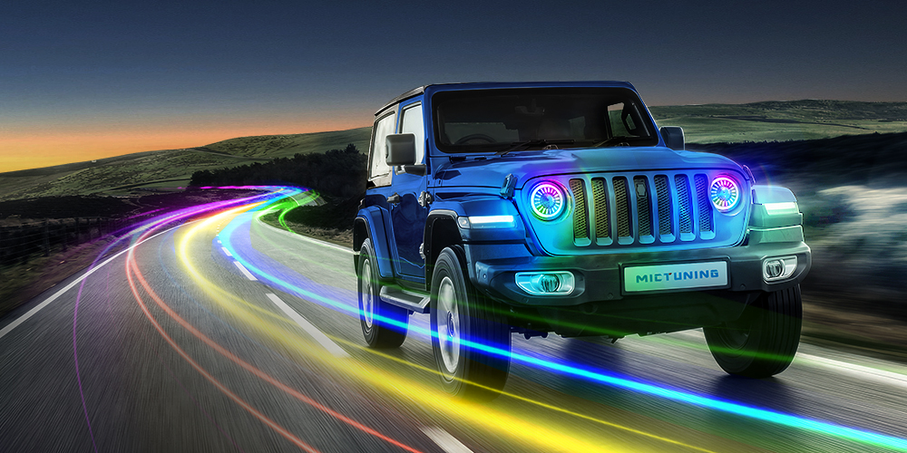 Upgrade Your Driving Experiences with The J1 Phospherus RGB+IC Headlights