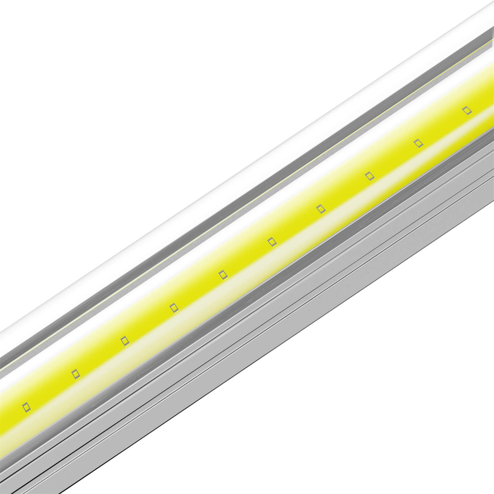 COB LED Interior Light Bar 4pcs, 6000K Strip Lights with ON/Off Switch, for Enclosed Cargo Trailer Car RV