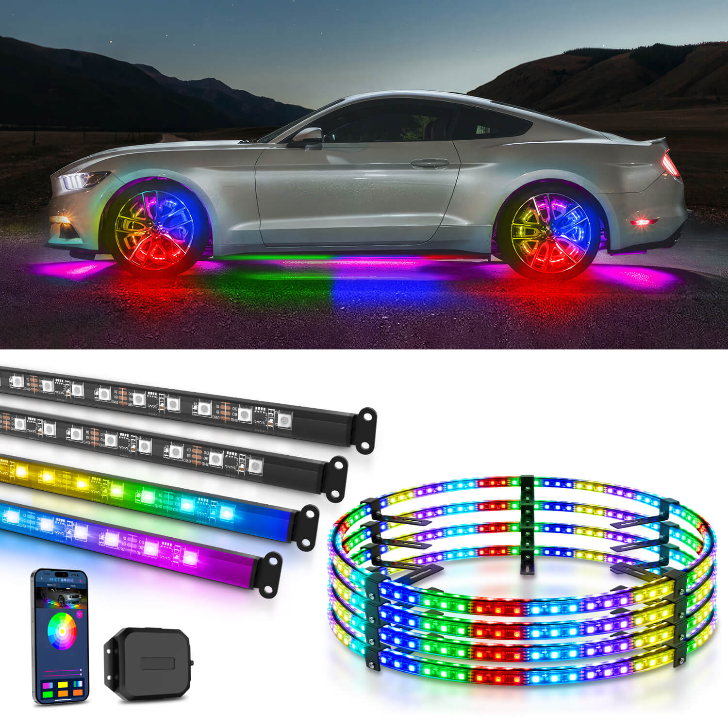 Wholesale rgb single row led wheel| Alibaba.com