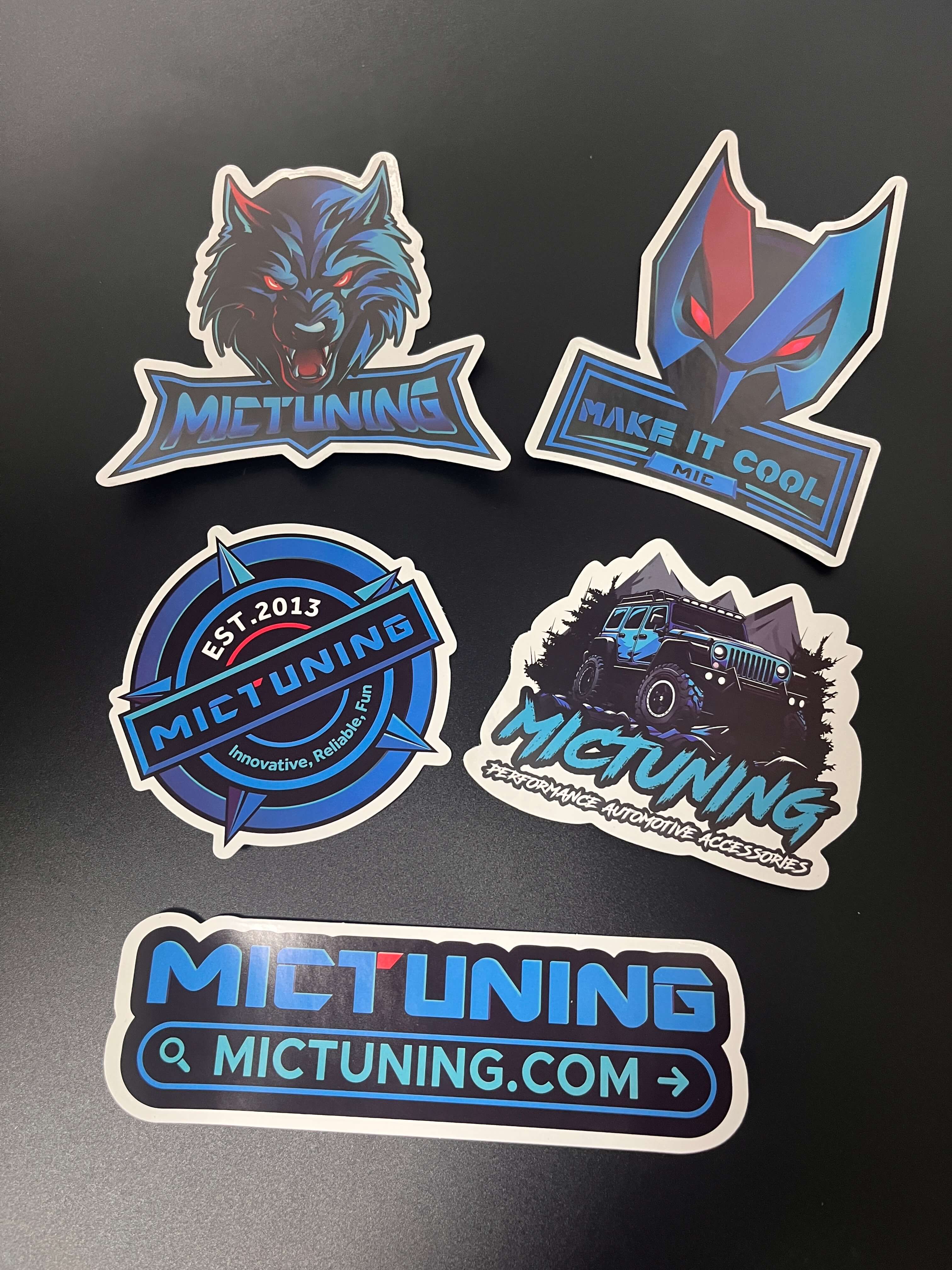 Mictuning Designs Stickers/Decals Set