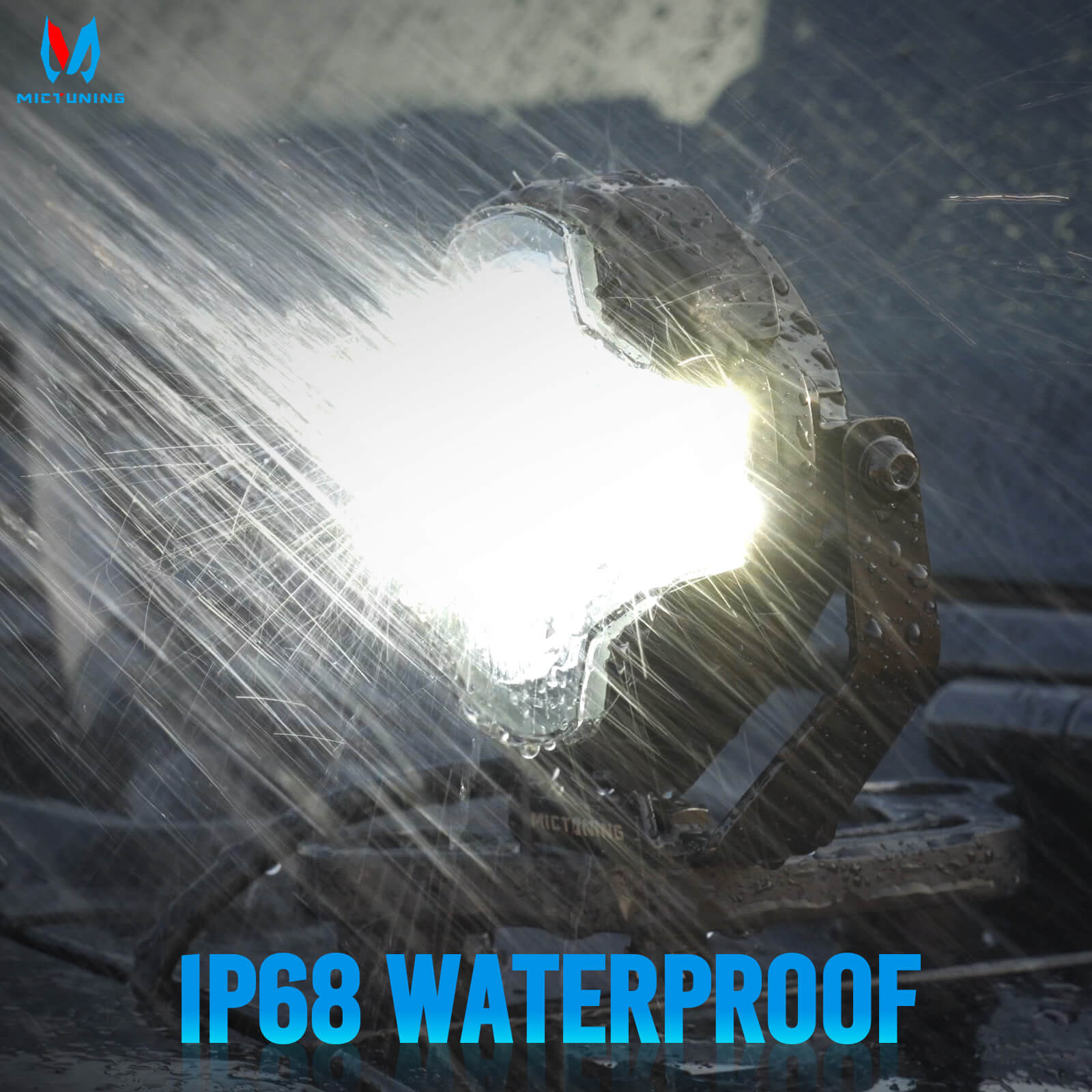 K8 Halo UltraDrive Pod Light 4 Inch/5 Inch, Offroad Driving Beam Extended Range & Wider Spread, LED Side Shooter, IP68 Waterproof, Pair
