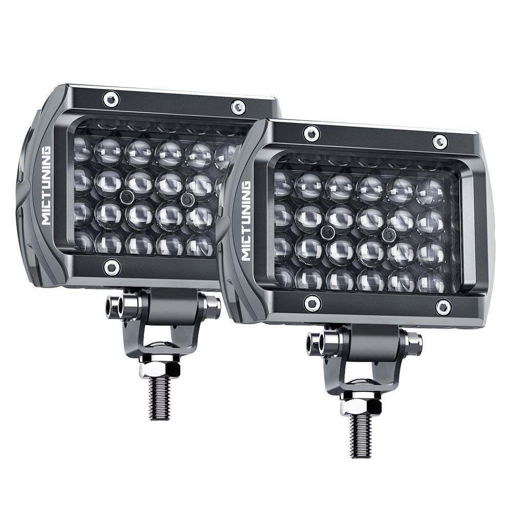 LED Pods K1 Quad Row Off Road Combo LED Light Bar 1920lm Driving Fog Lamps  2Pcs 4 Inch