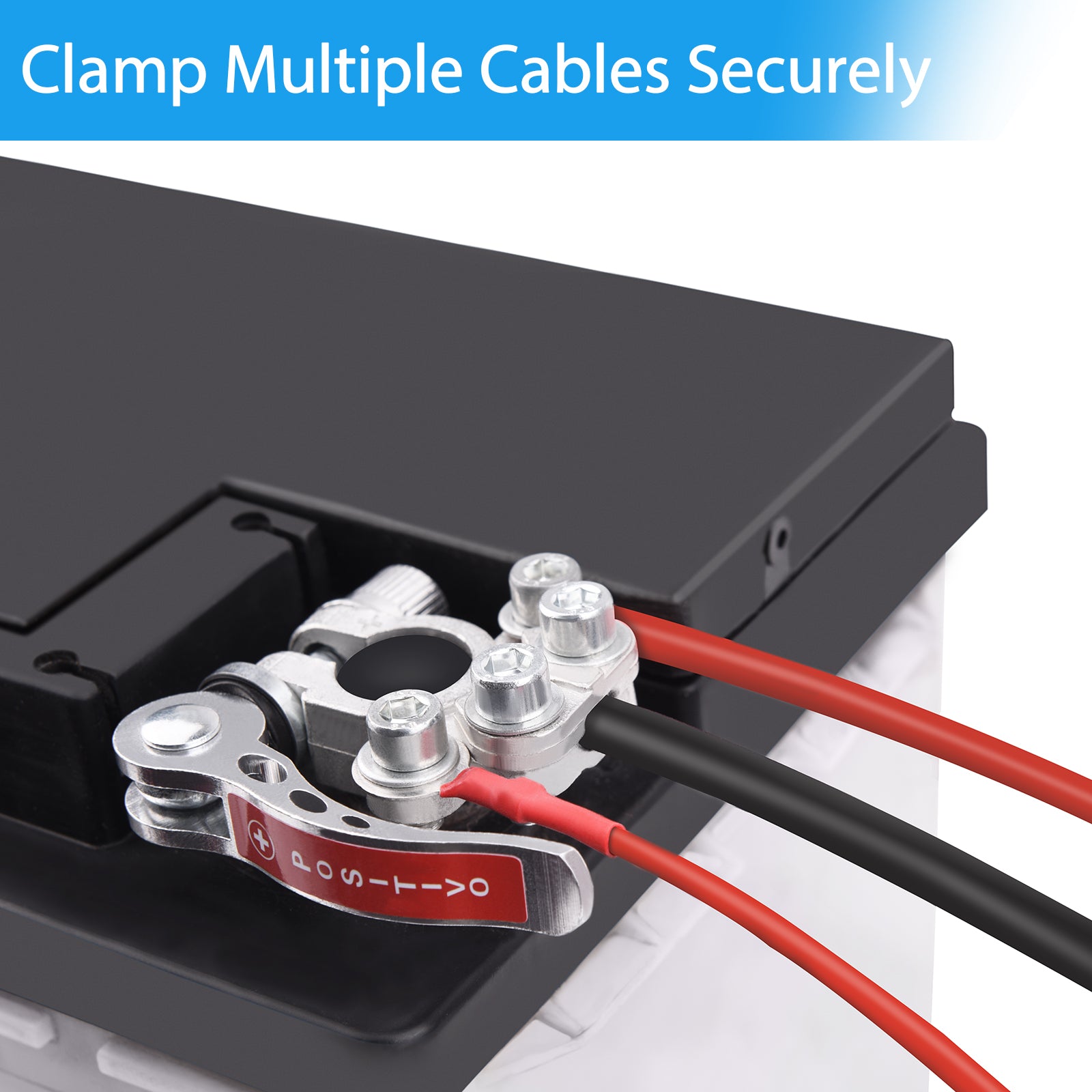 Car battery terminal clearance connectors replacement