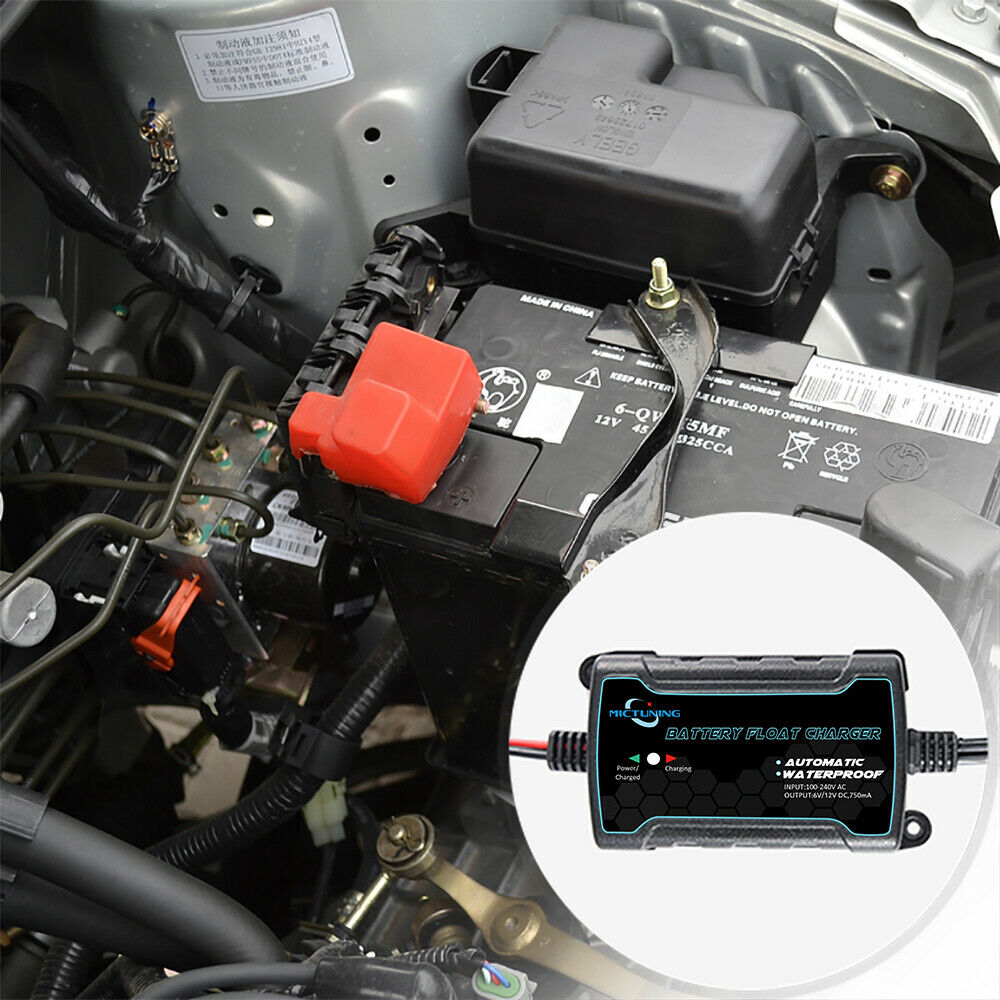 12V Automatic Battery Trickle Charger Maintainer for Car Truck Motor