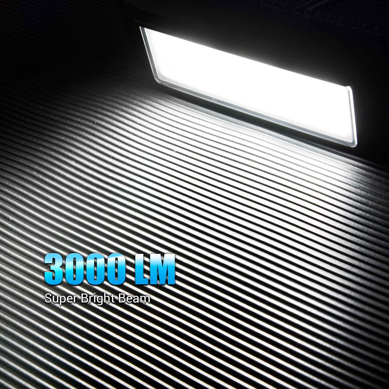 7.9″ RV Exterior LED Porch Utility Light, 3000 Lumen Awning Lights