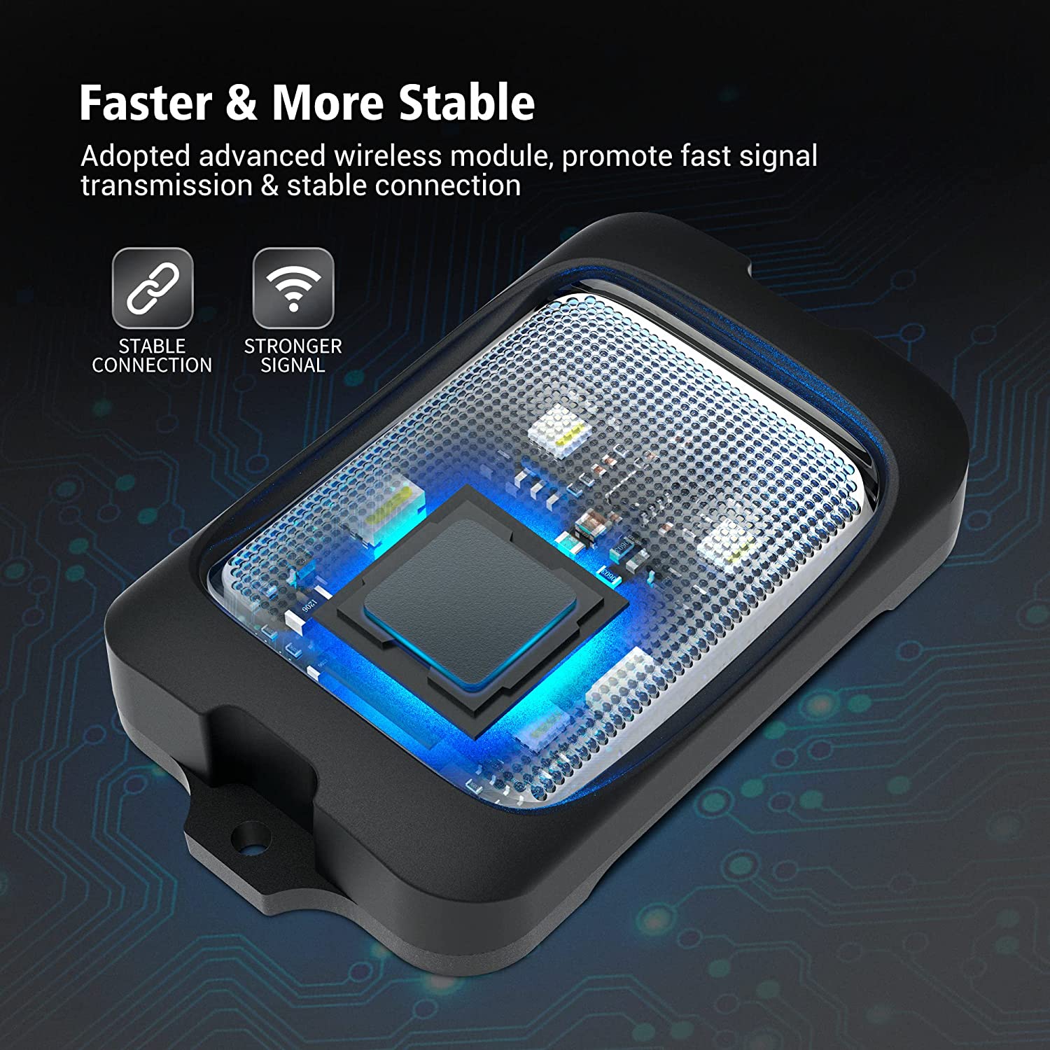 C3 8 pods RGBW LED Rock Lights with Universal 8 Gang Switch Panel