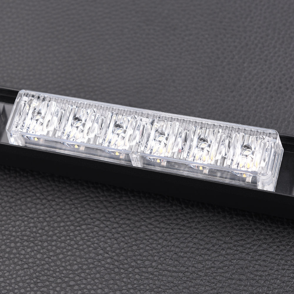 30" LED Rear Chase Strobe Light Bar w/Running Turn Signal Brake Reverse Light Red Amber White