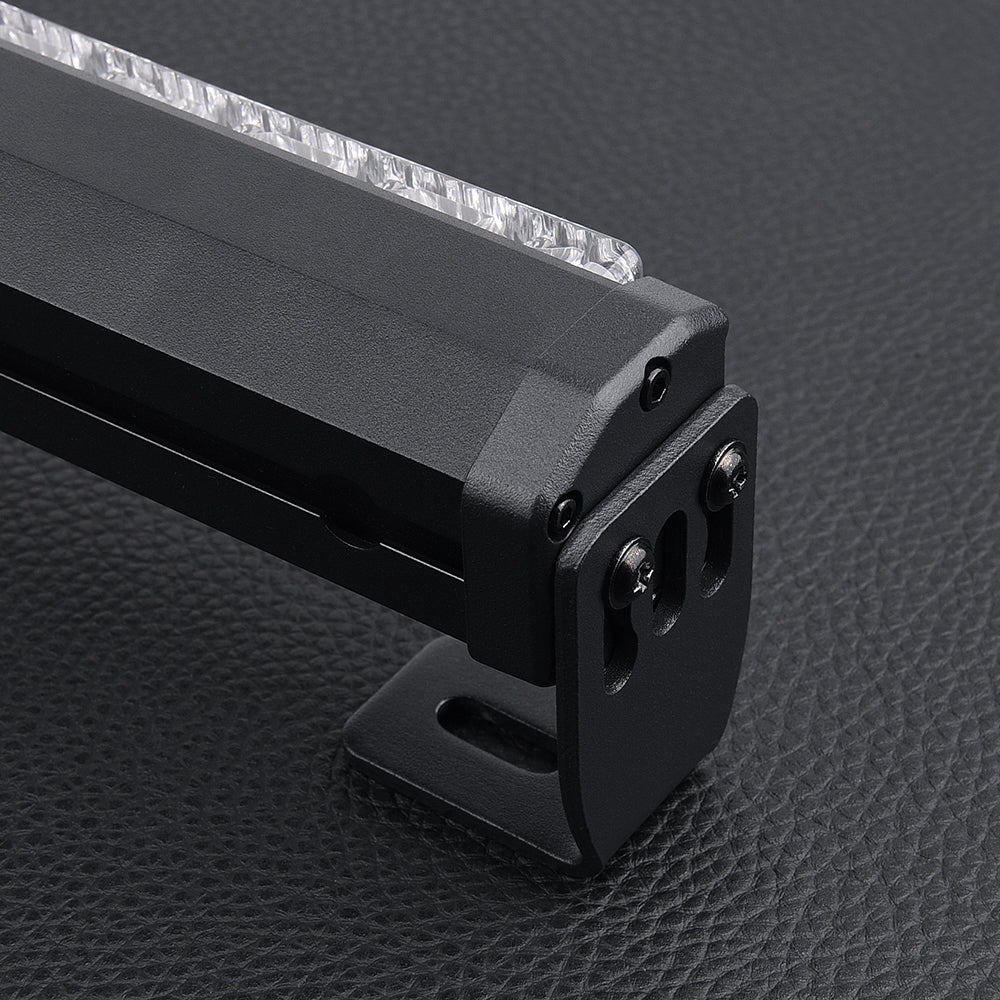 30" LED Rear Chase Strobe Light Bar w/Running Turn Signal Brake Reverse Light Red Amber White