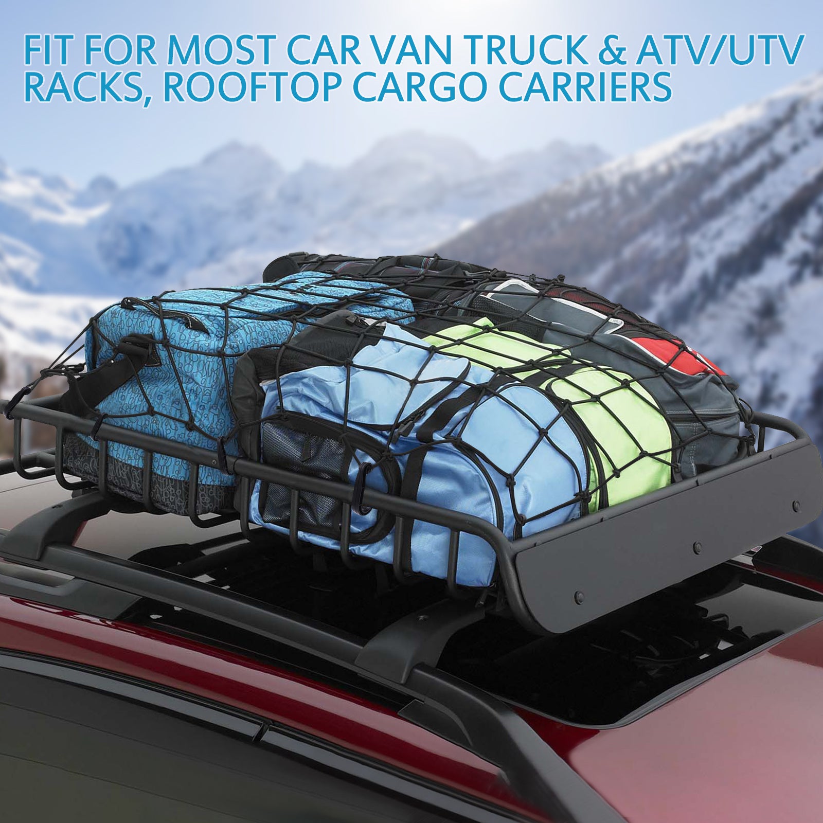 Roof rack best sale bungee straps