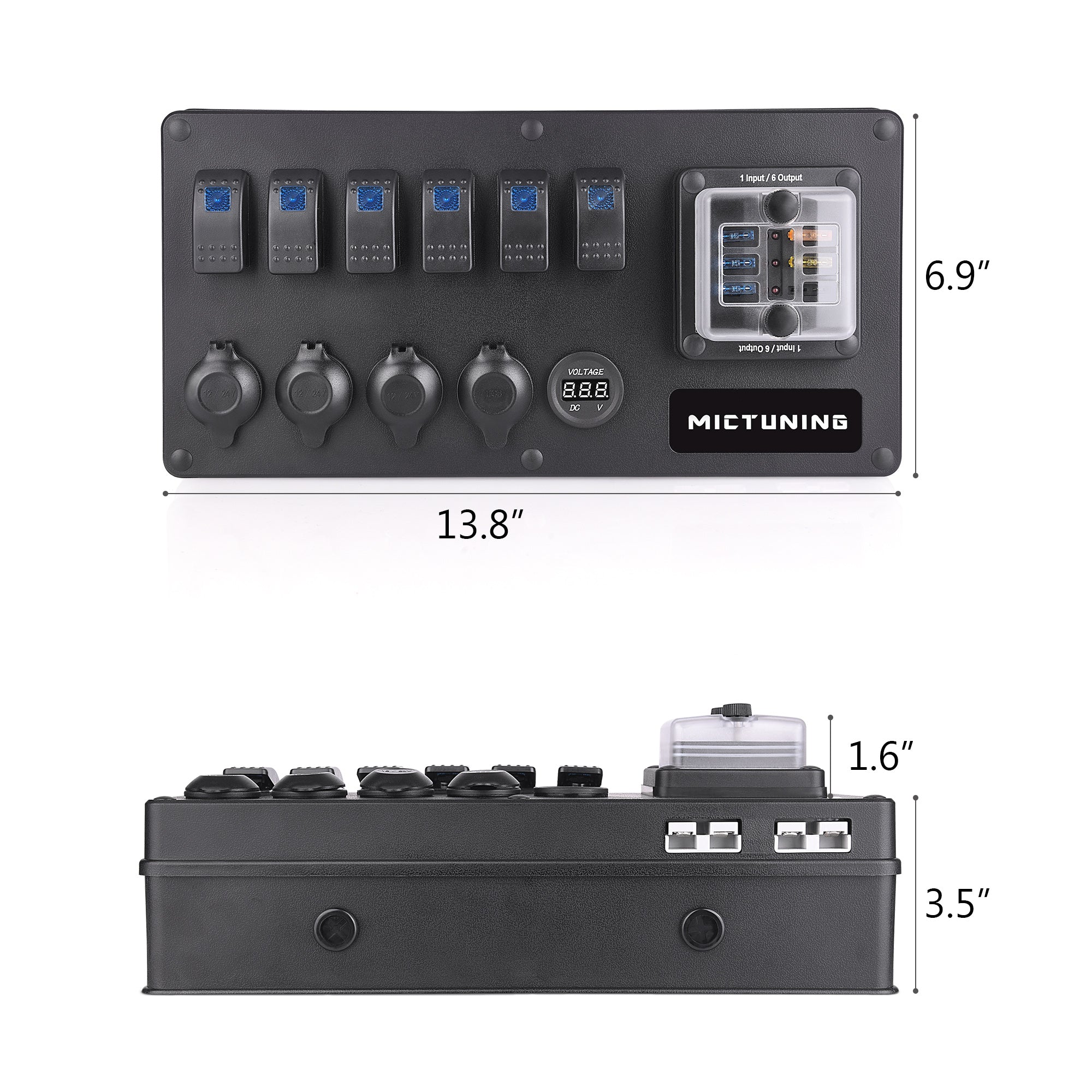 MICTUNING Power Control Box Panel