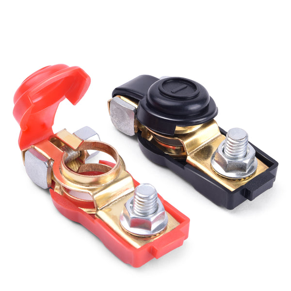 Car battery on sale cable clamps