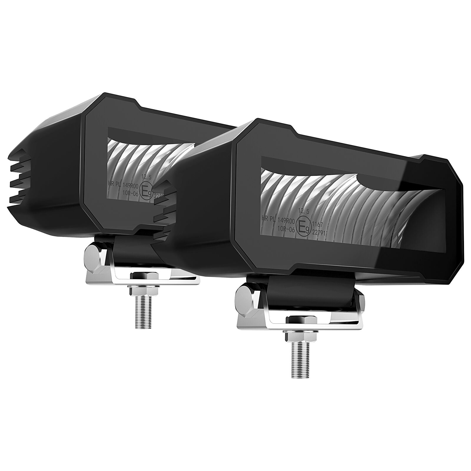 LED Pods Light Innovative Bezel-Less LED Driving Spot Light Fog Light, IP67 Waterproof-2 pack